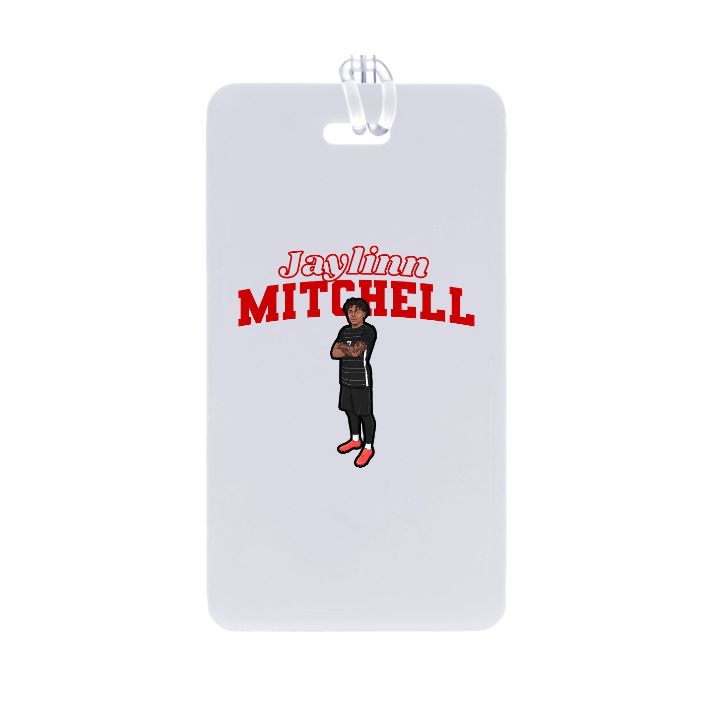 Bag Tag — Name Arch in Classic