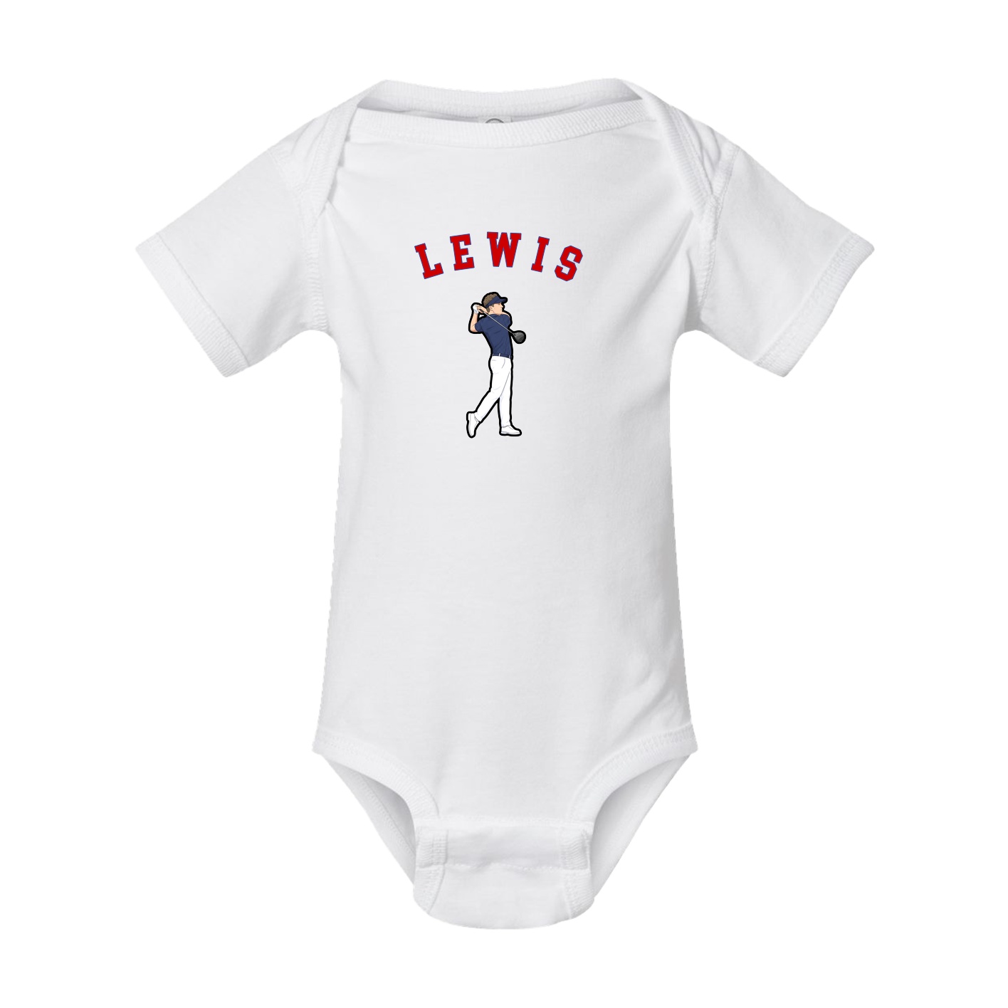 Baby Onesie — Shirsey Arch in White