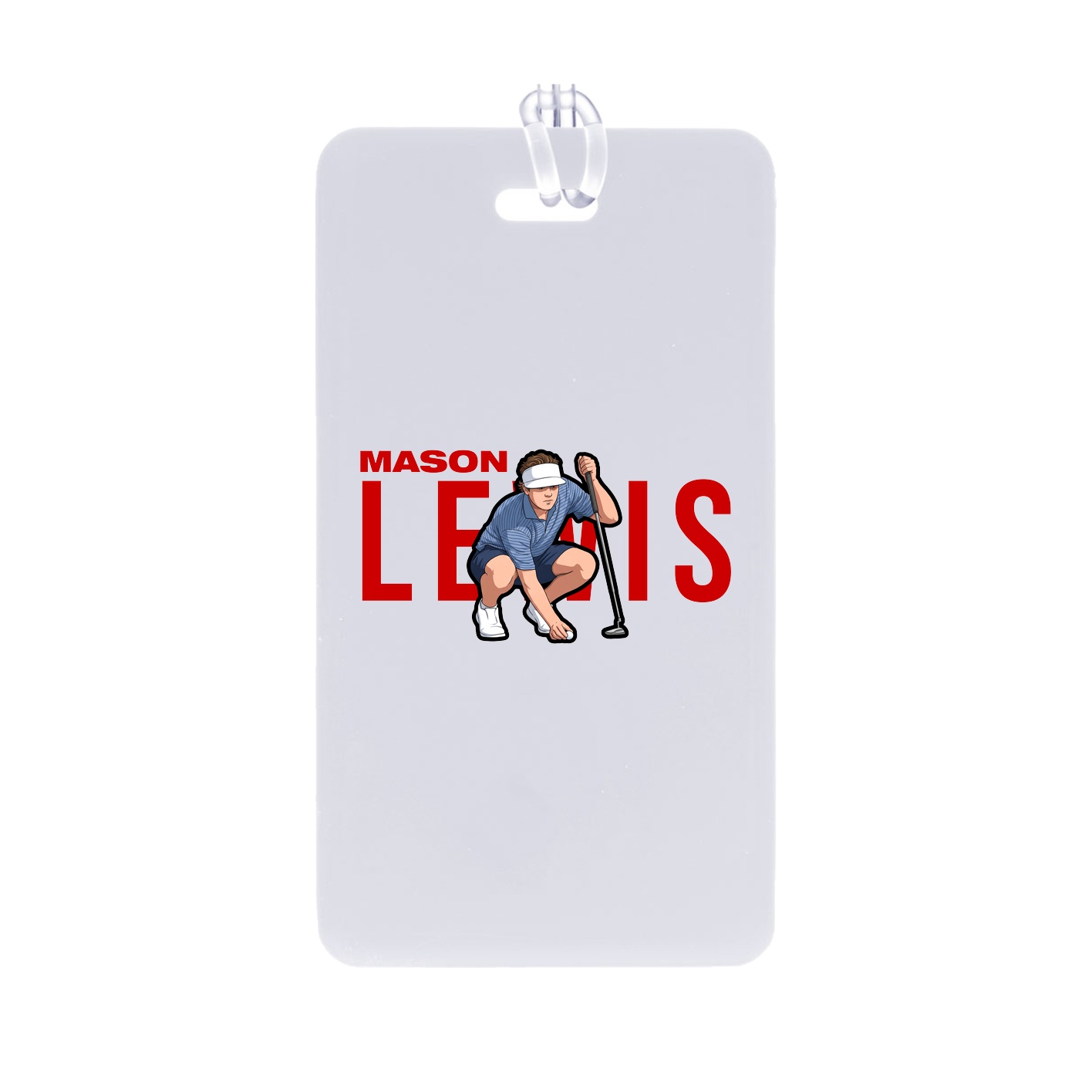 Bag Tag — Player Name in Classic