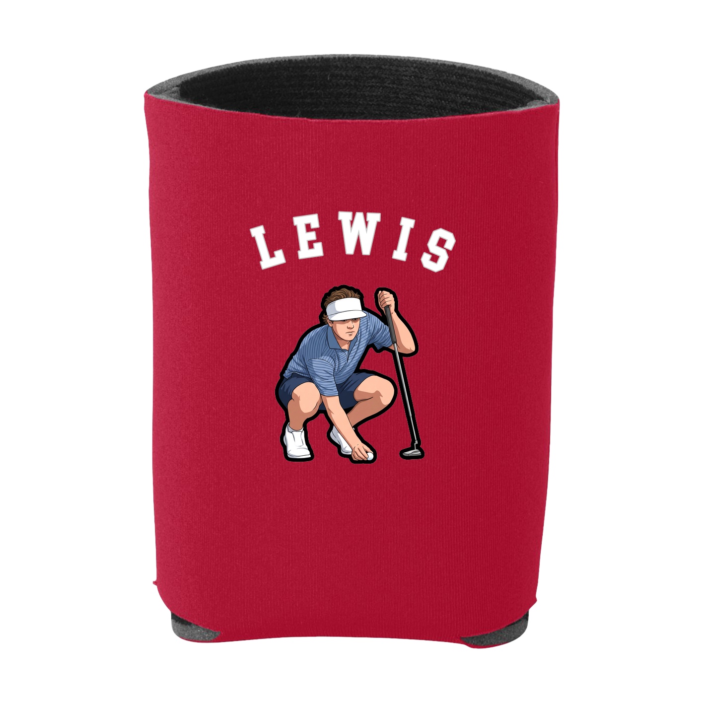 Can Holder — Shirsey Arch in Red