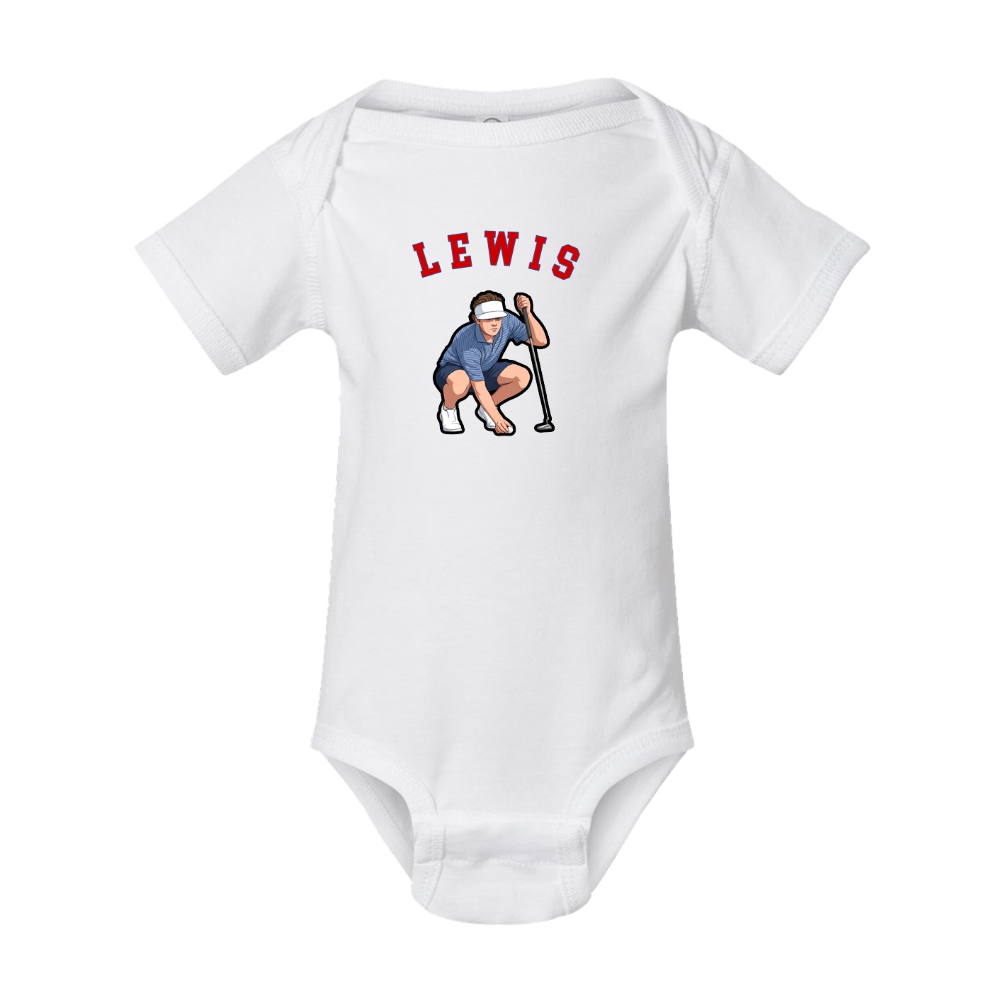 Baby Onesie — Shirsey Arch in White