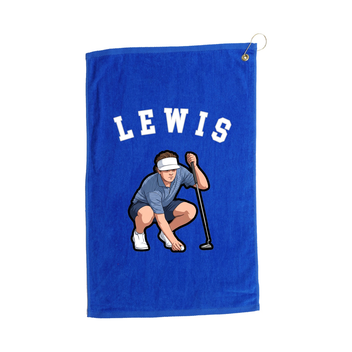 Golf Towel — Shirsey Arch in Royal