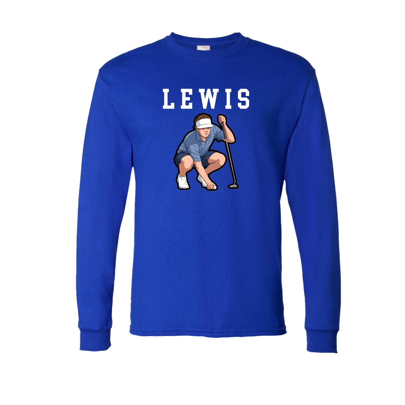 Long Sleeve Tee — Shirsey in Royal