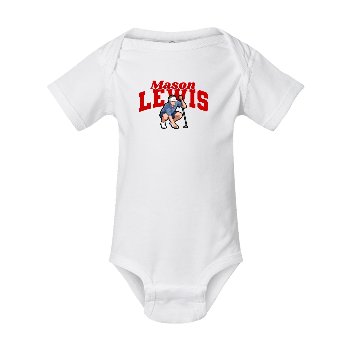 Baby Onesie — Signature Arch in White
