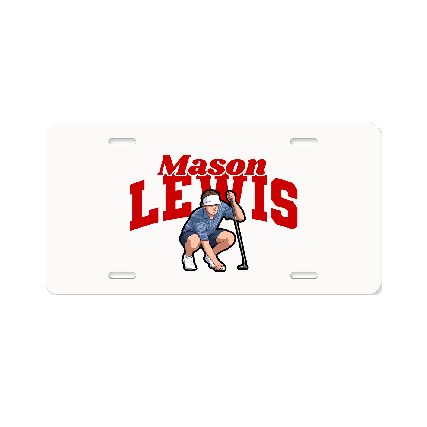 License Plate — Signature Arch in Classic