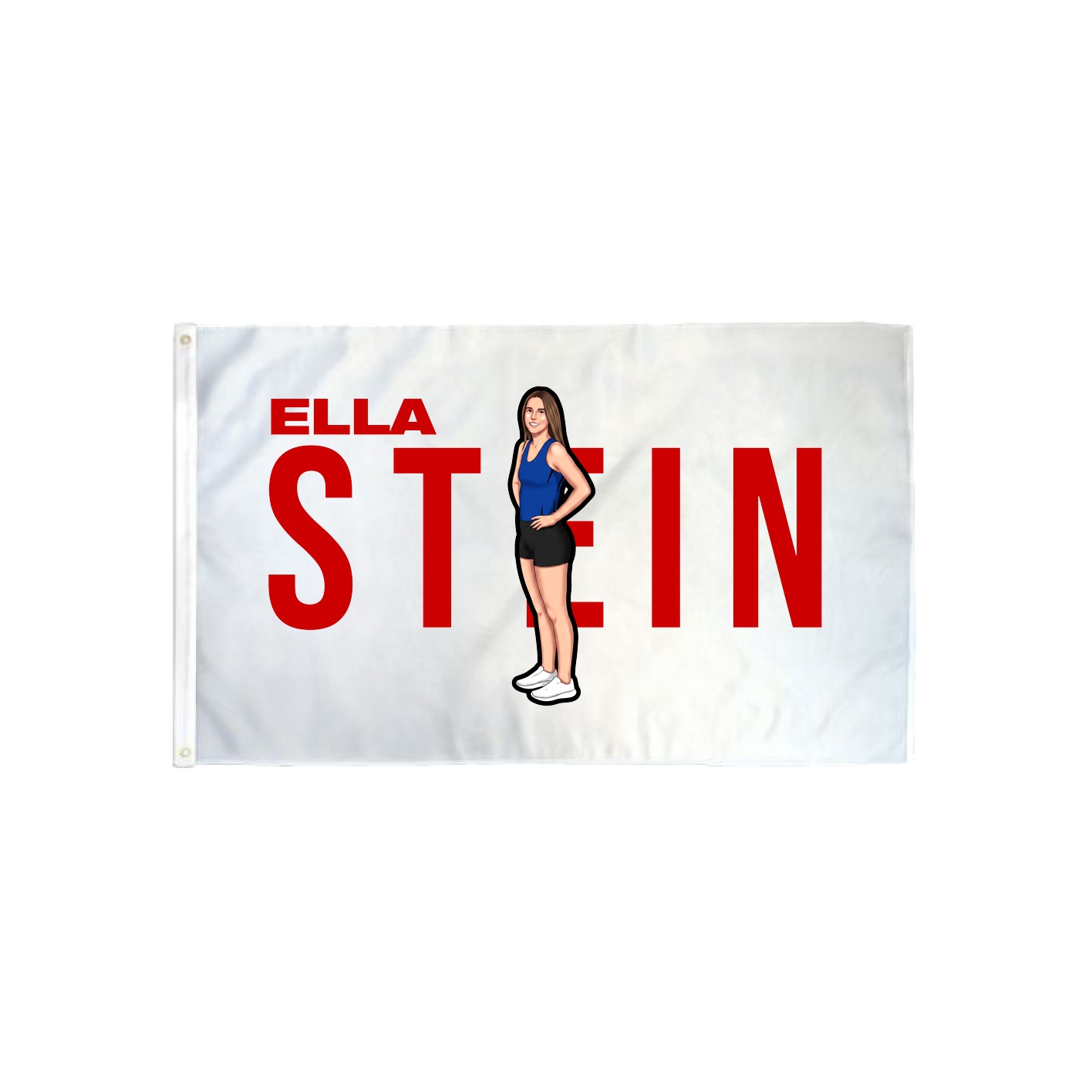 3x5 Flag — Player Name in Classic