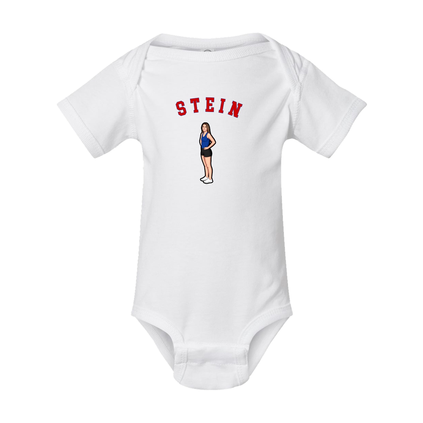 Baby Onesie — Shirsey Arch in White