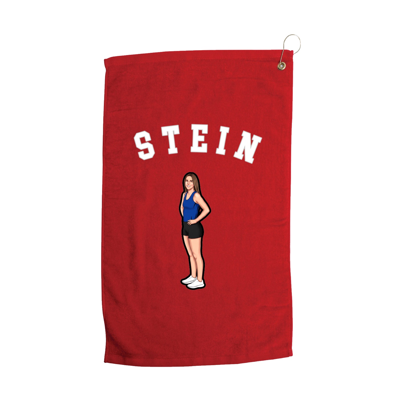 Golf Towel — Shirsey Arch in Red