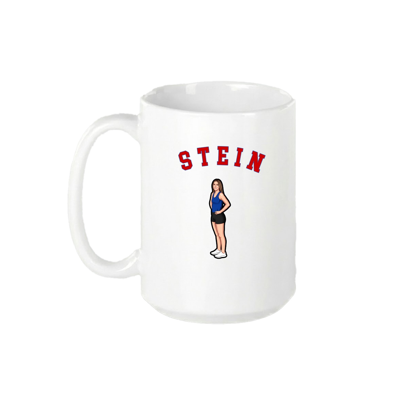 15oz Coffee Mug — Shirsey Arch in White