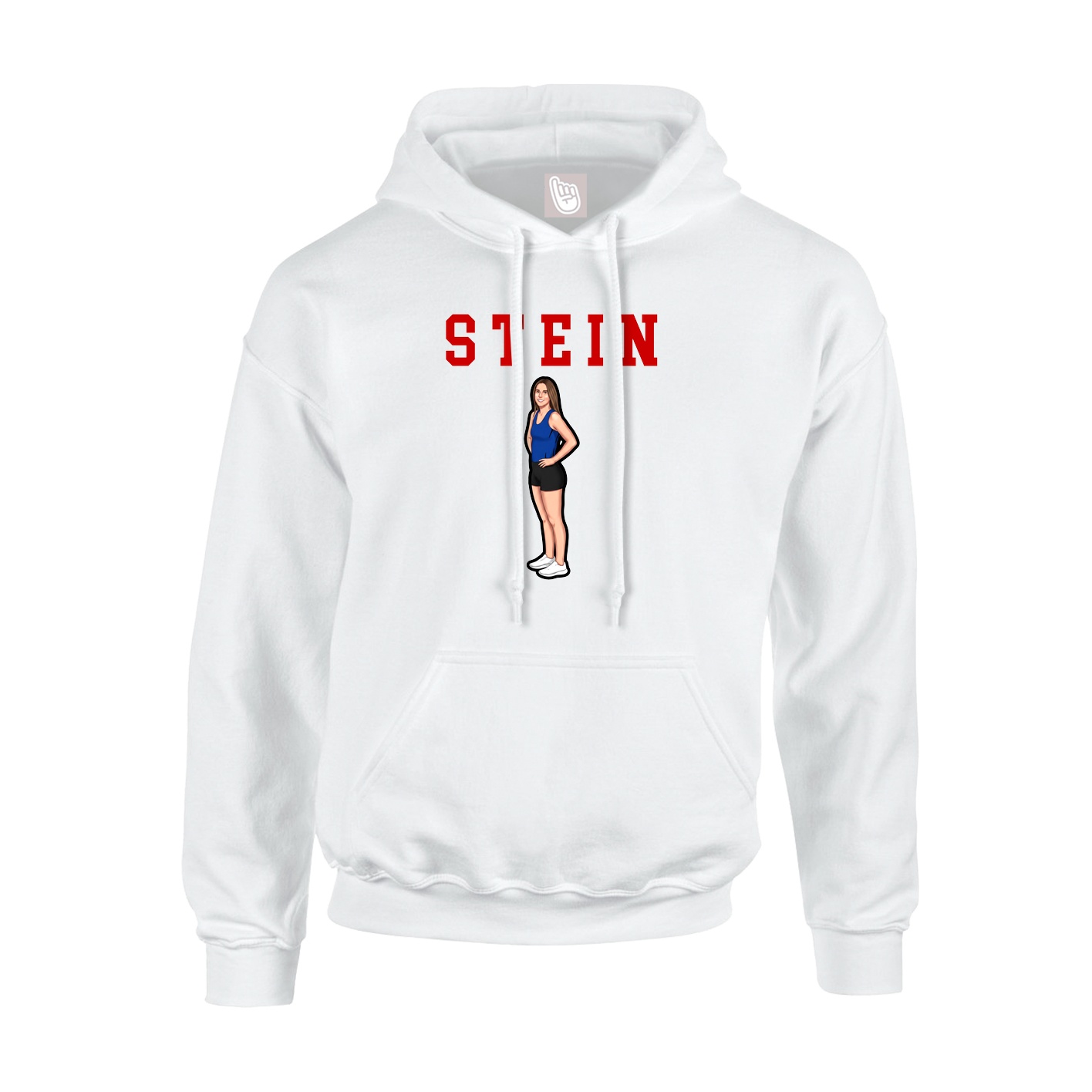 Youth Hoodie — Shirsey in White