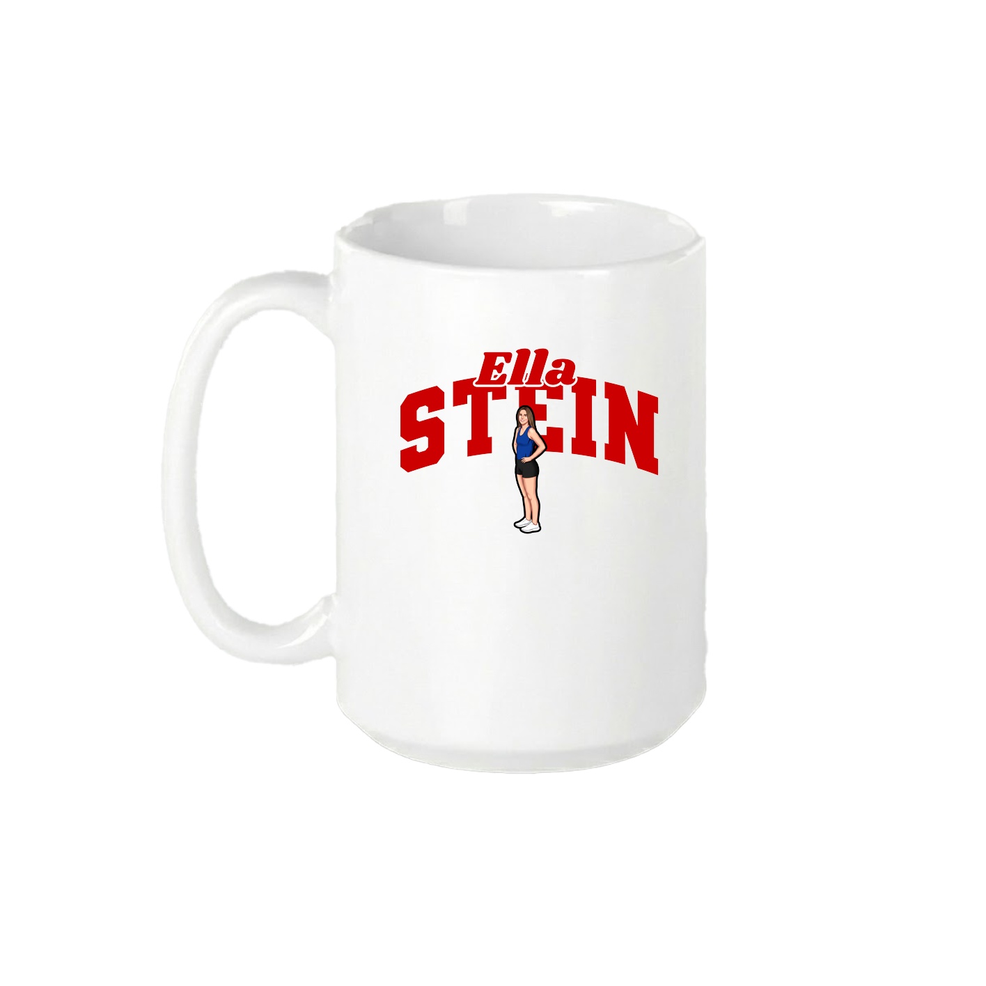 15oz Coffee Mug — Signature Arch in White