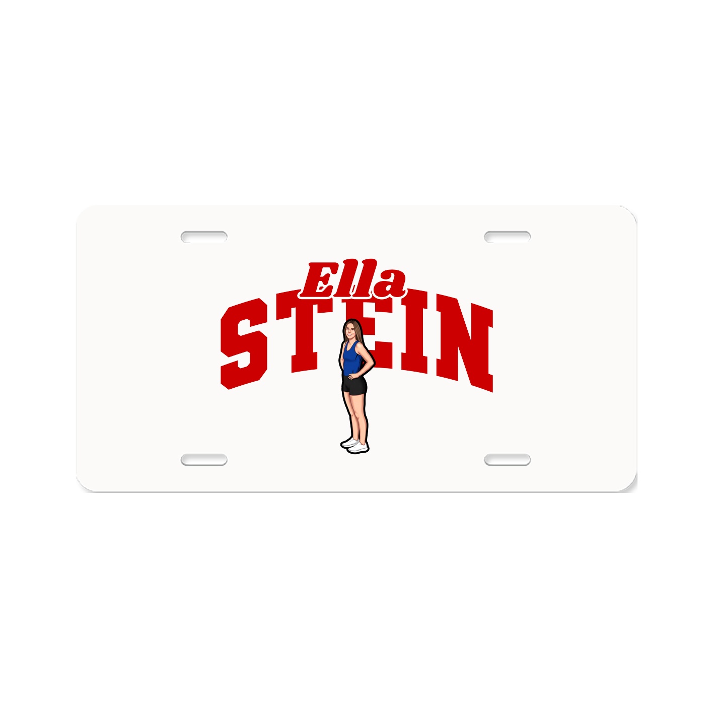 License Plate — Signature Arch in Classic