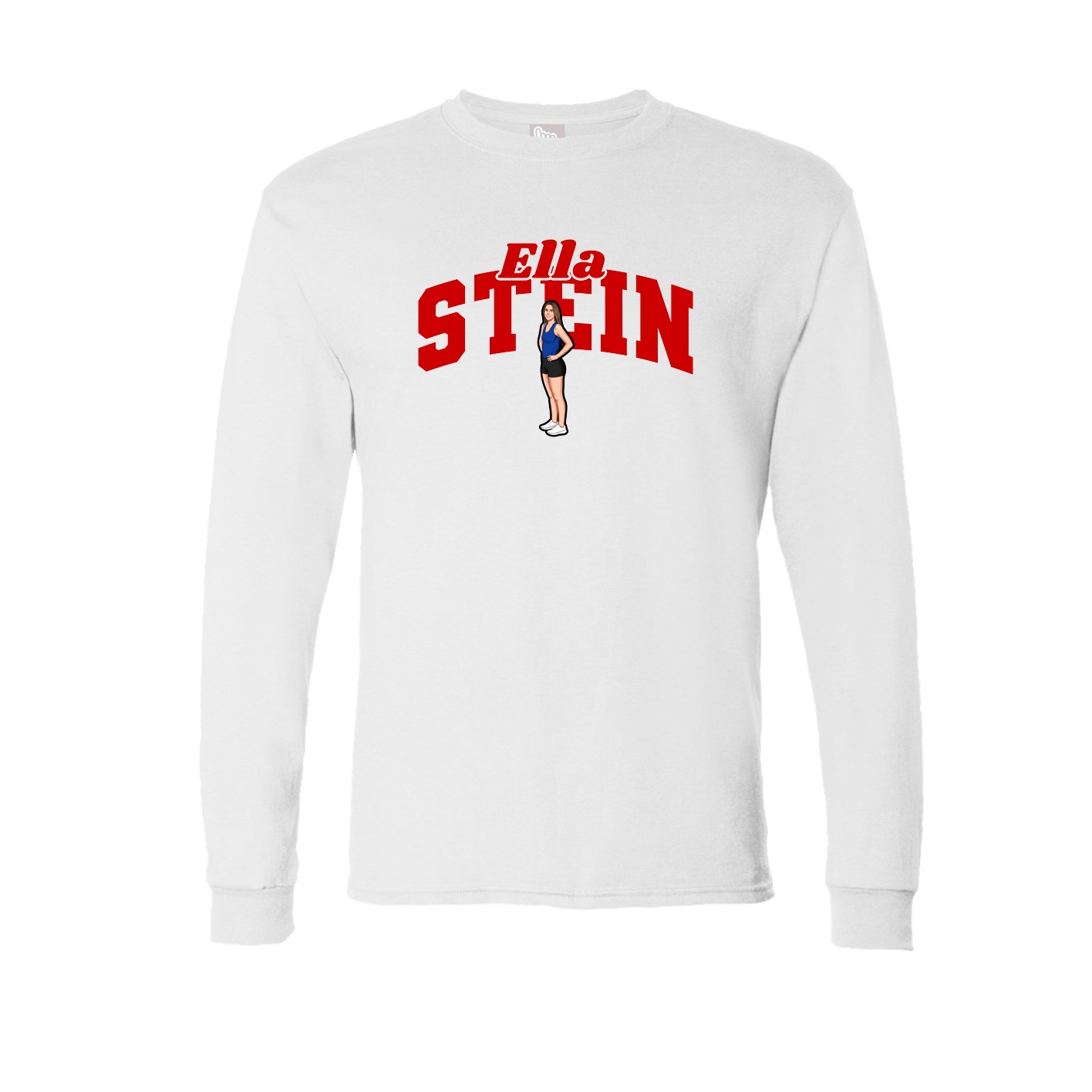 Long Sleeve Tee — Signature Arch in White