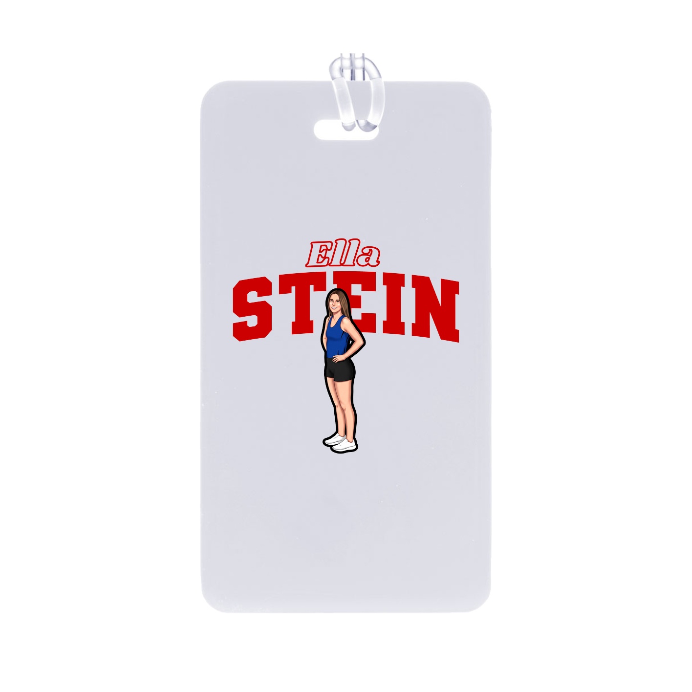 Bag Tag — Name Arch in Classic