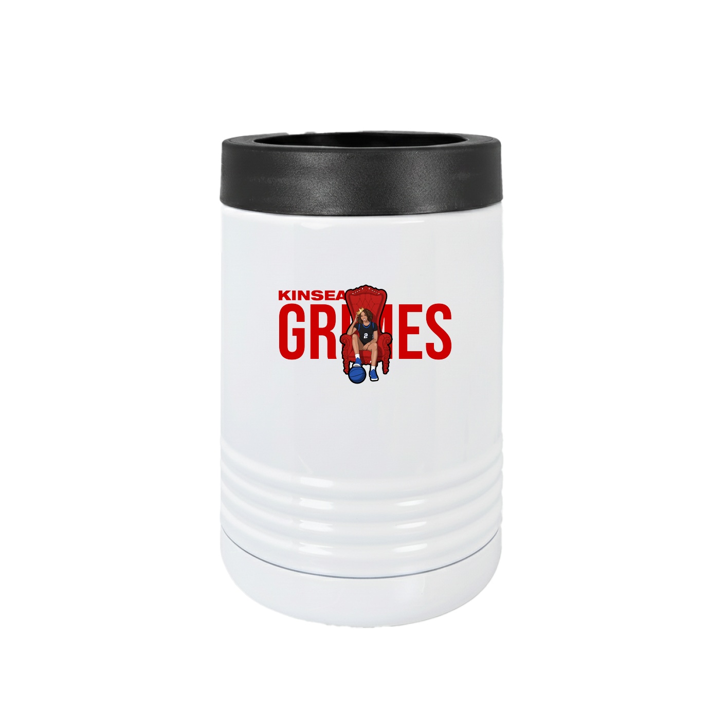 Beverage Holder — Player Name in White