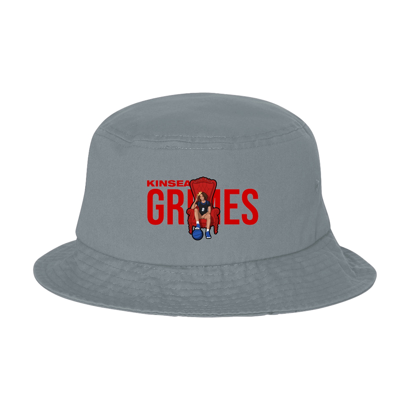 Bucket Cap — Player Name in Grey