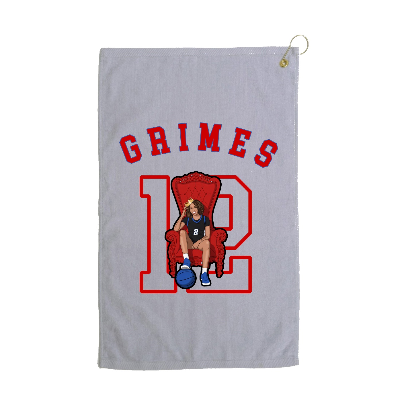Golf Towel — Shirsey Arch in Grey