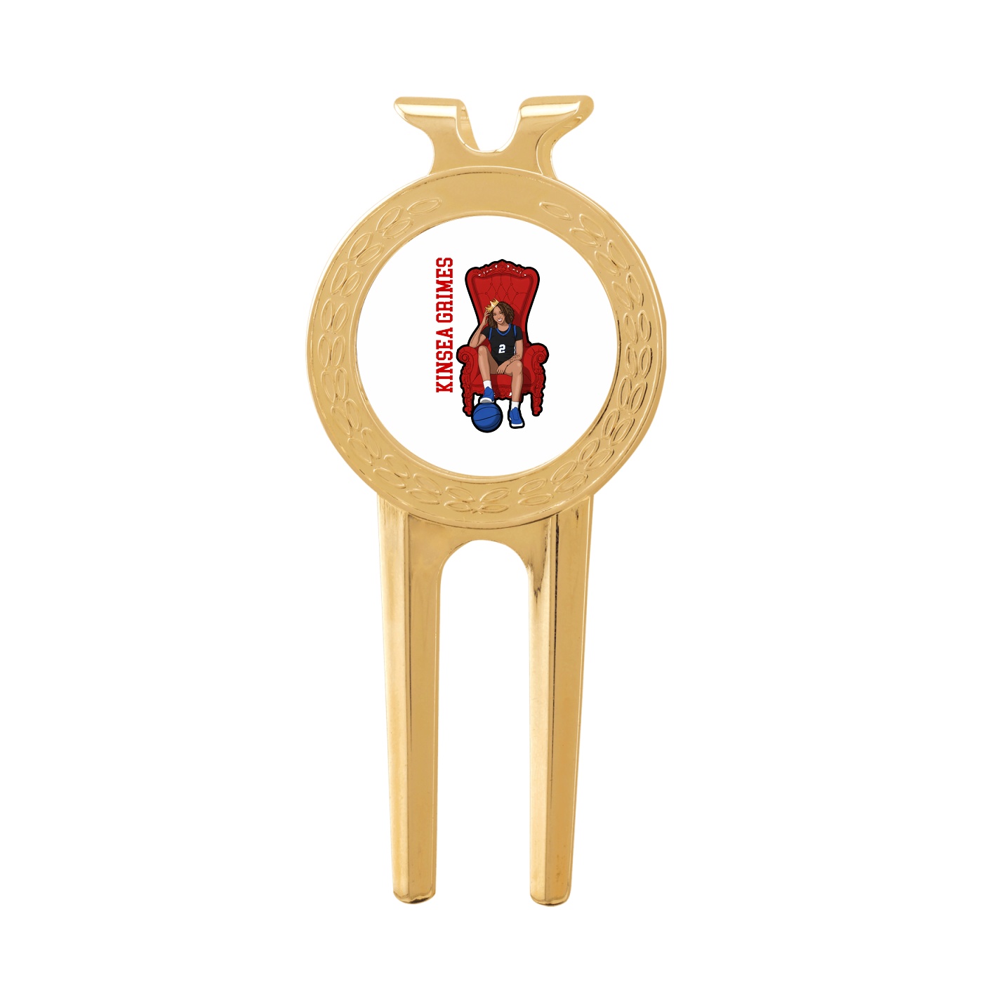 Divot Tool with Ball Marker — Name Vertical in Classic