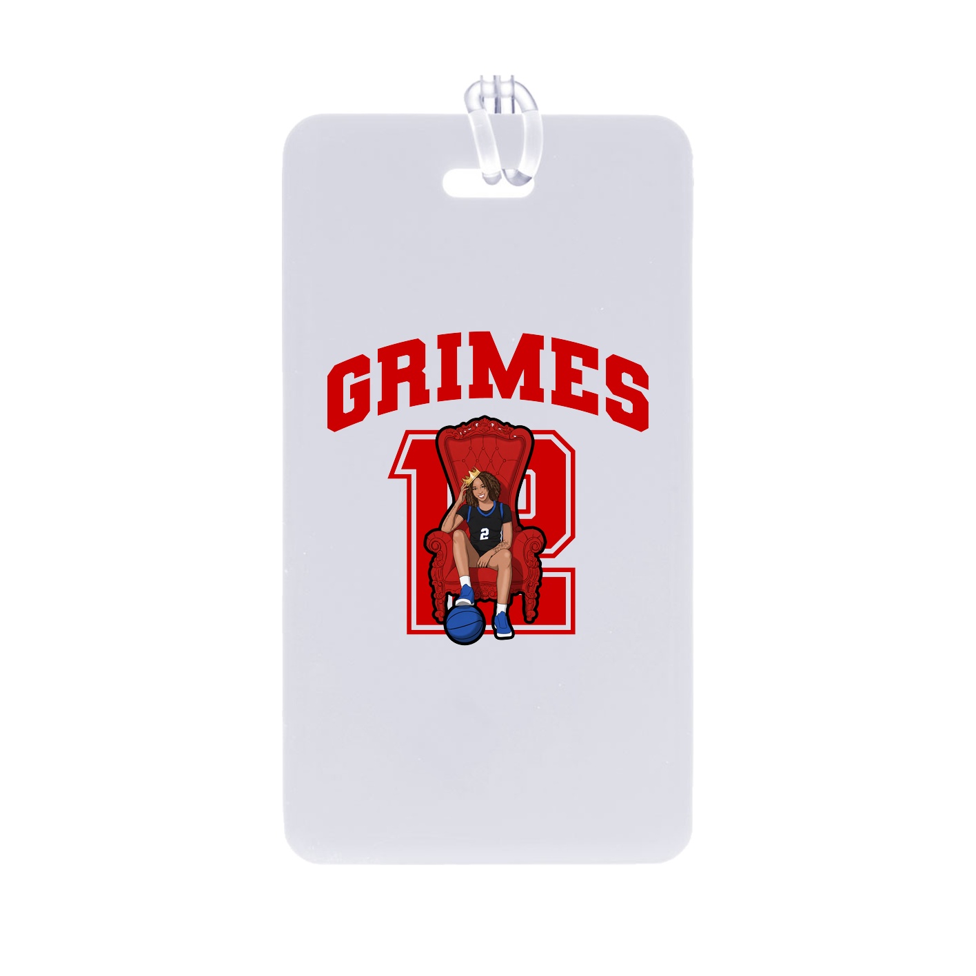 Bag Tag — Number in Classic