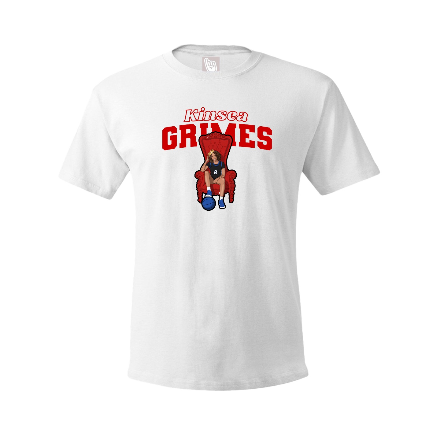 Tee — Name Arch in White