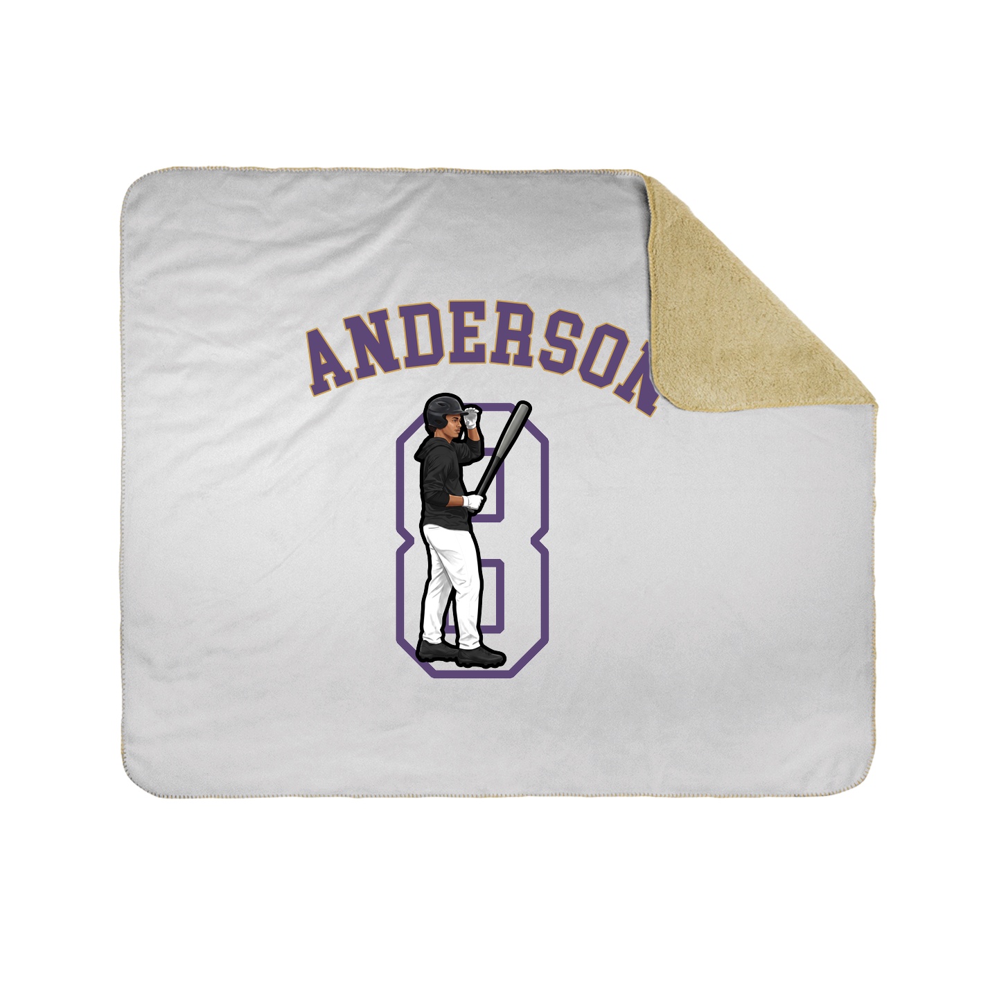 Throw Blanket — Shirsey Arch in White