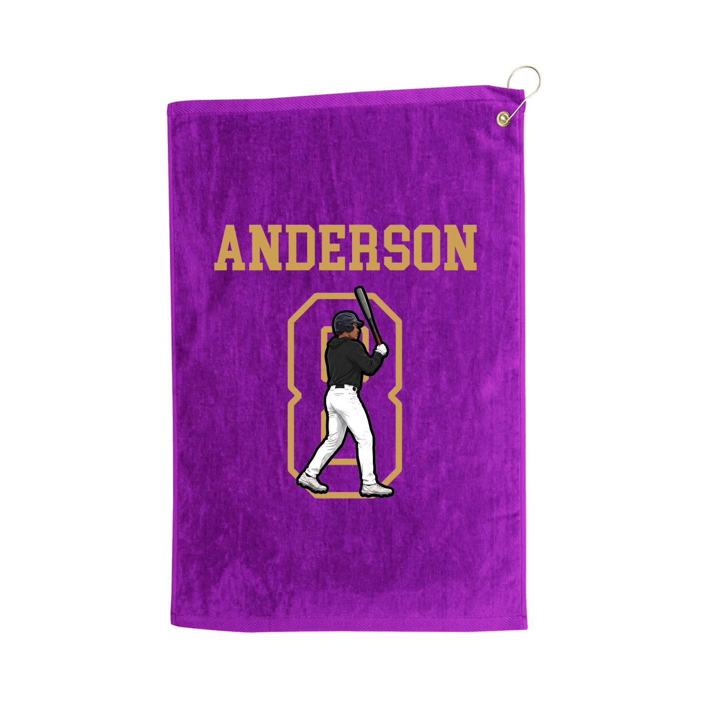 Golf Towel — Shirsey in Purple