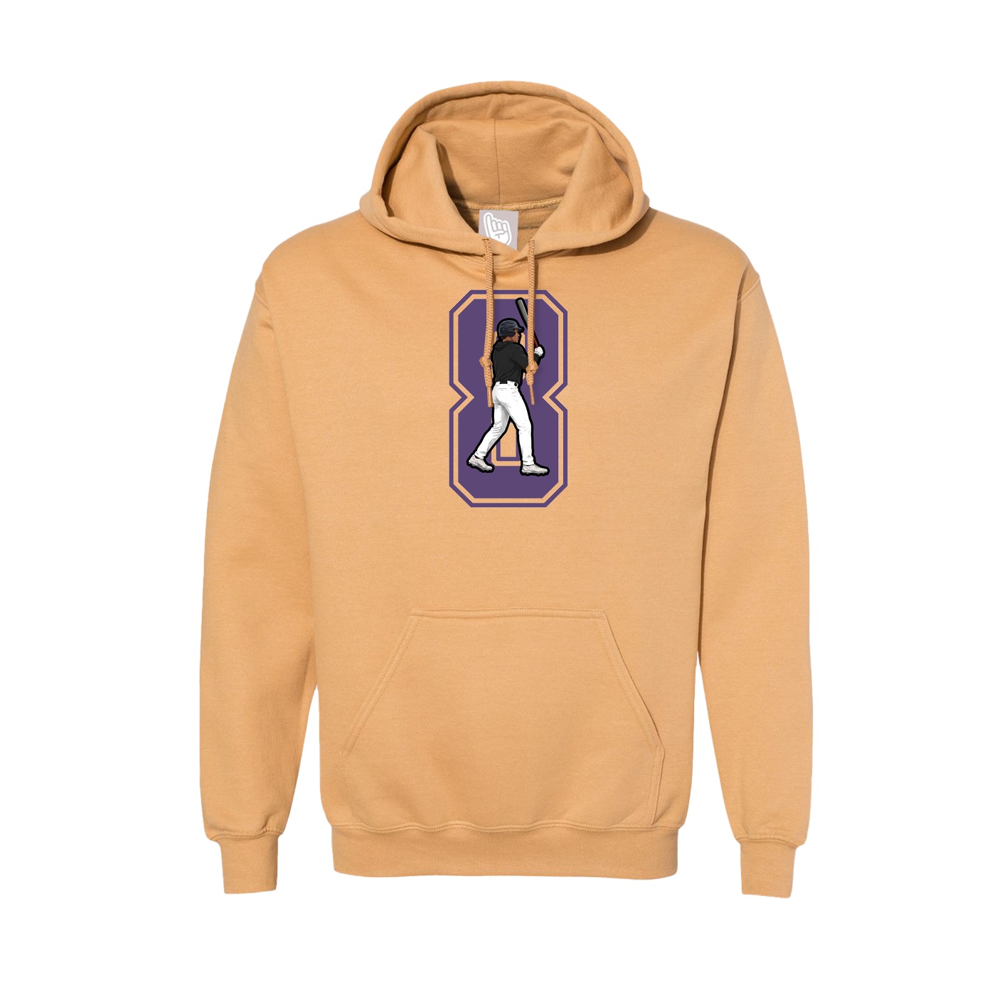 Hoodie — Number in Vegas Gold
