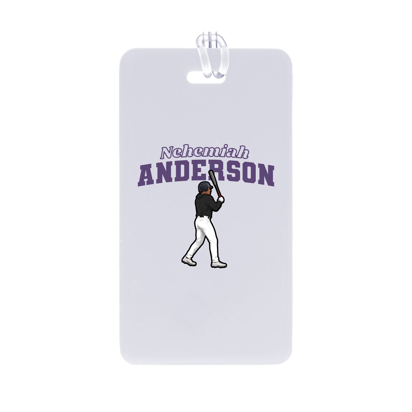 Bag Tag — Name Arch in Classic