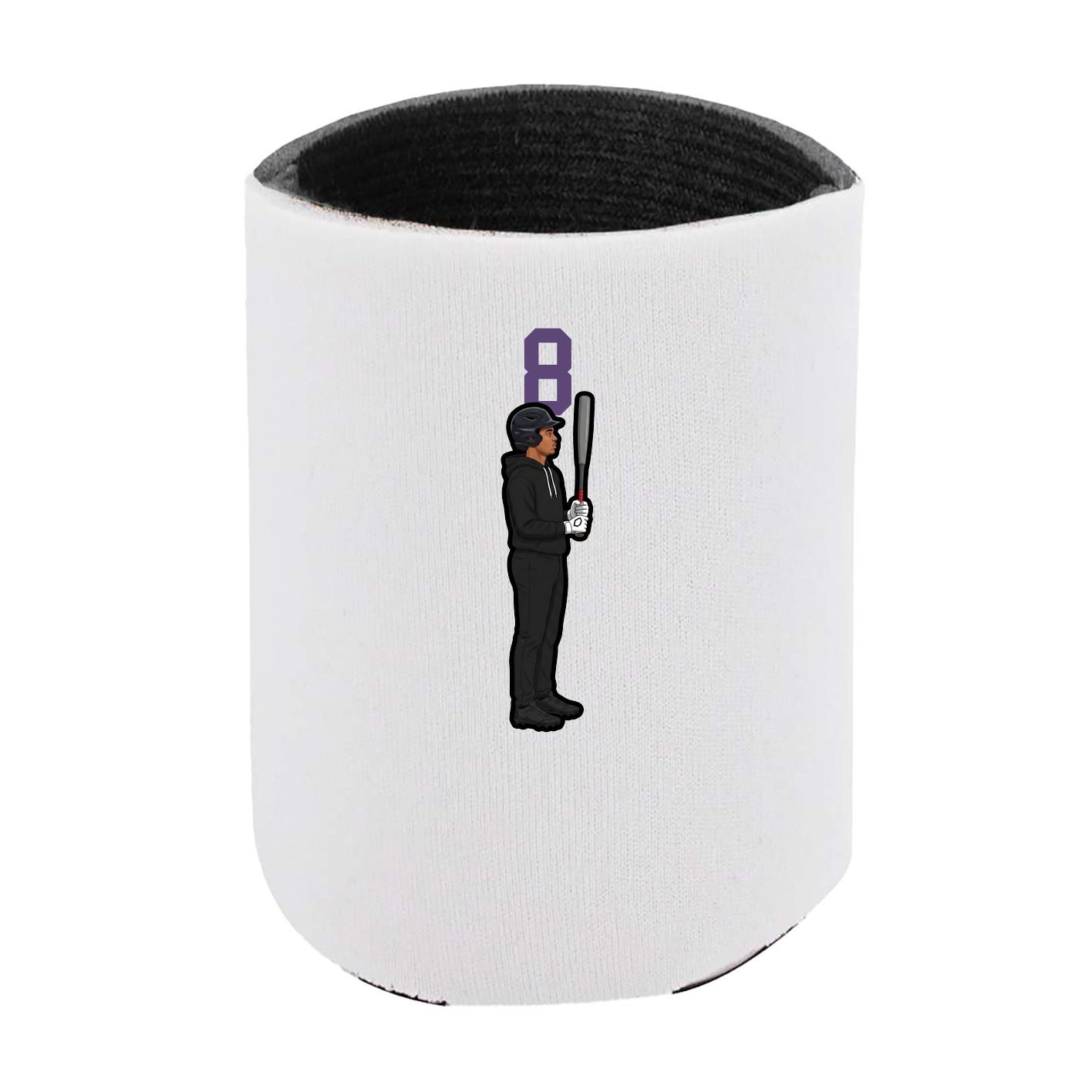 Can Holder — Number Top in White