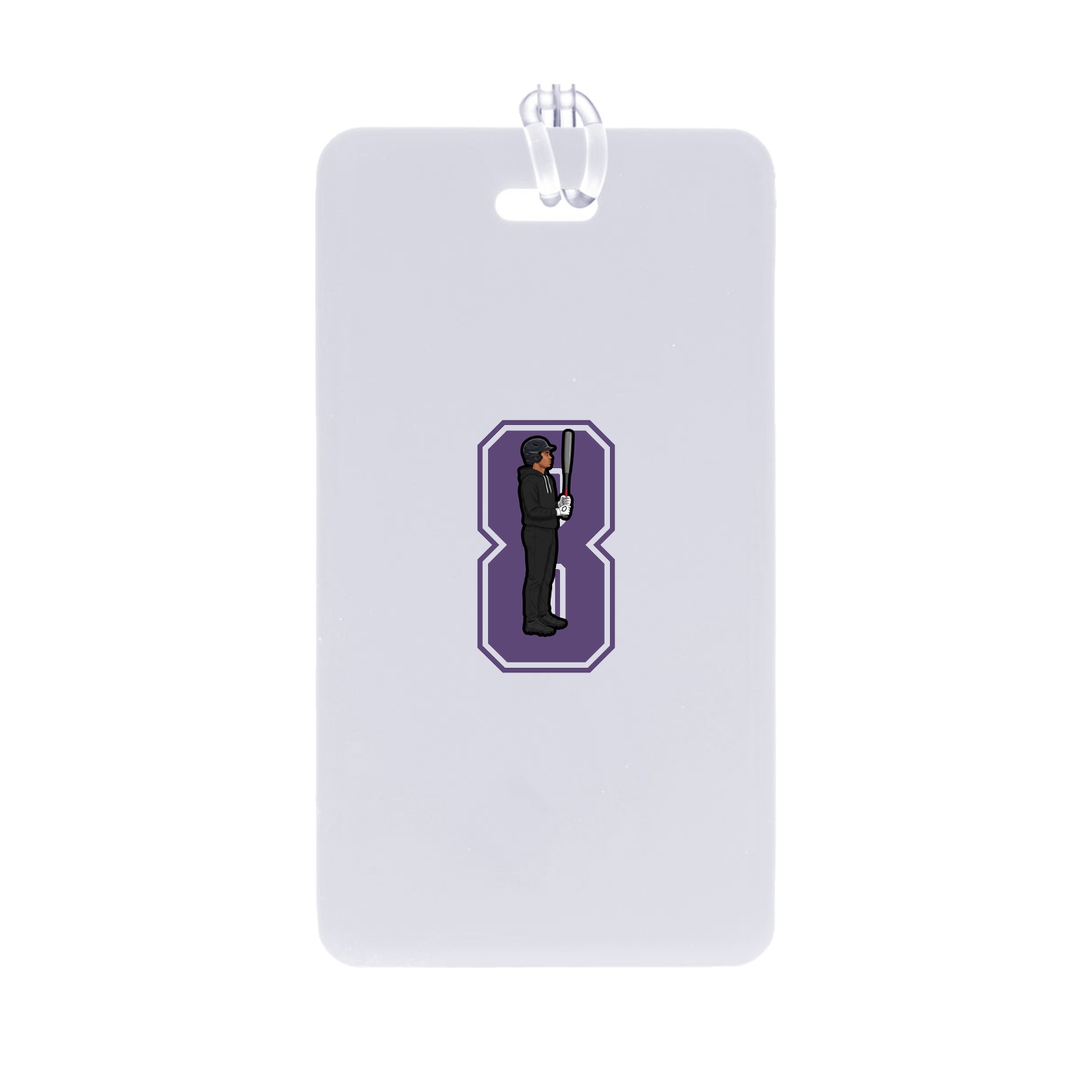 Bag Tag — Number in Classic