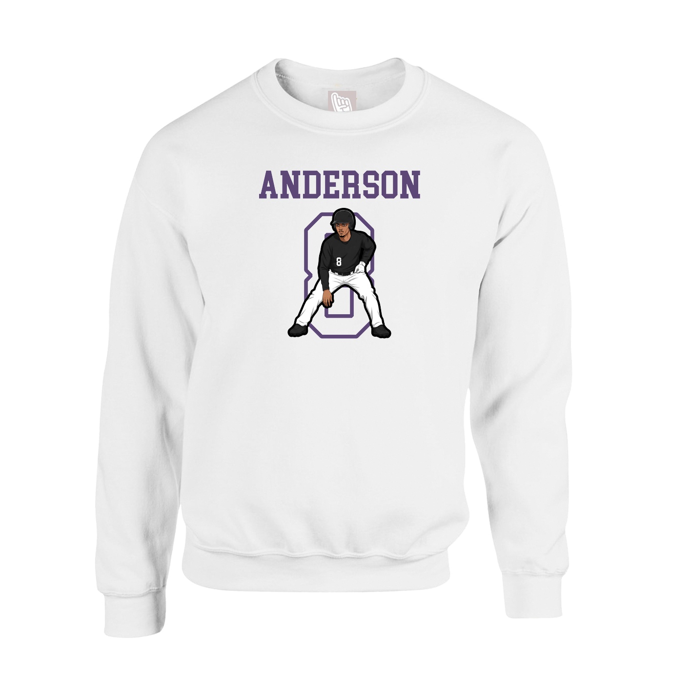 Fleece Crew — Shirsey in White