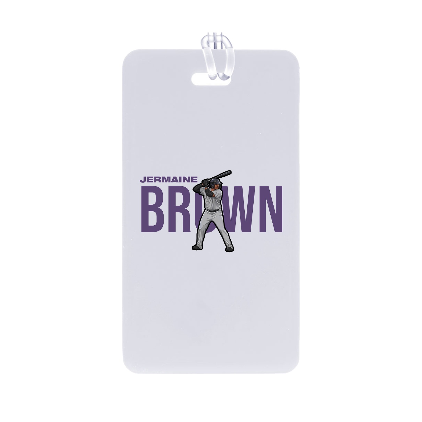 Bag Tag — Player Name in Classic