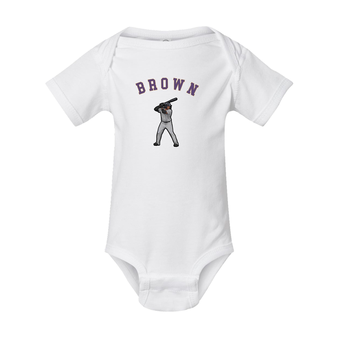 Baby Onesie — Shirsey Arch in White