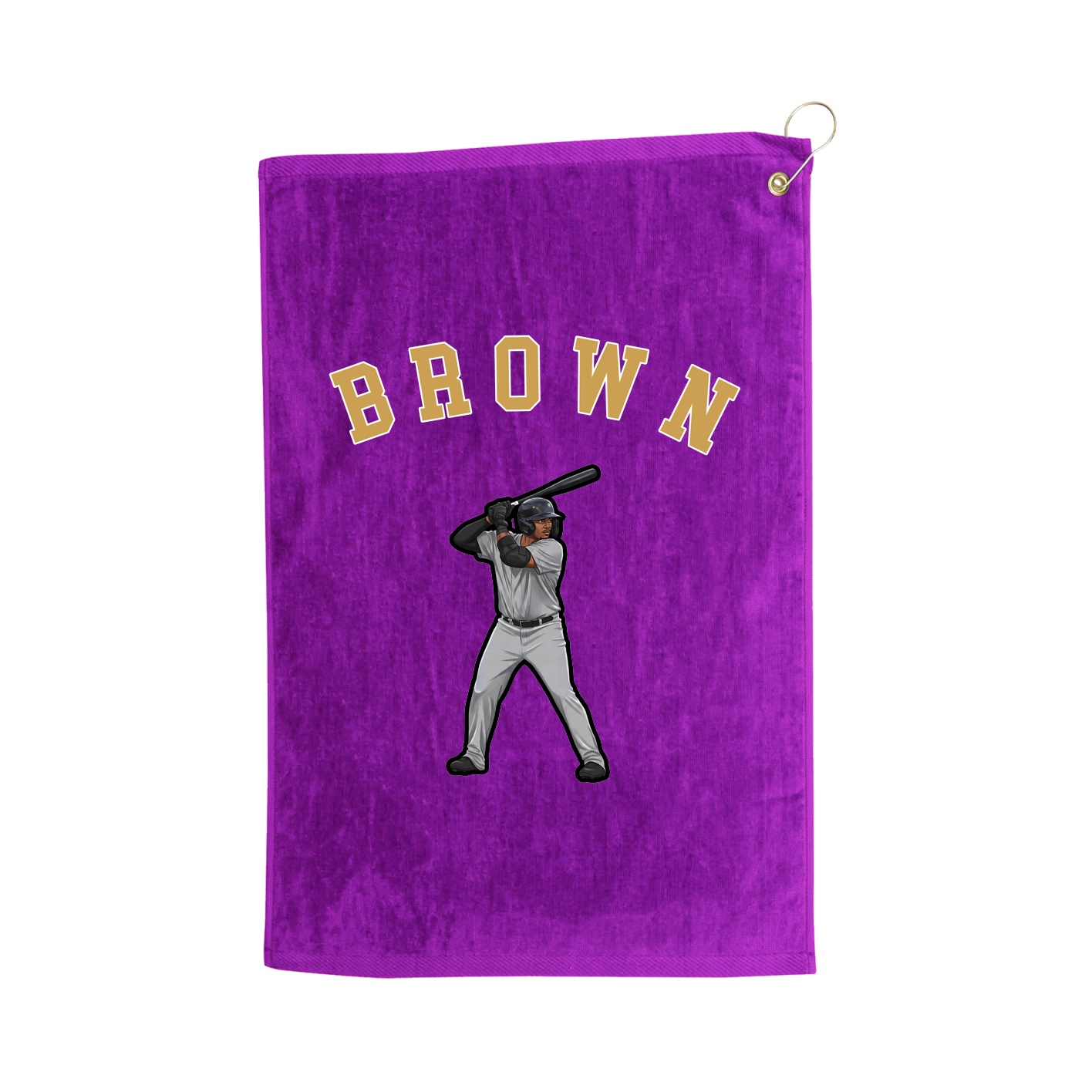 Golf Towel — Shirsey Arch in Purple