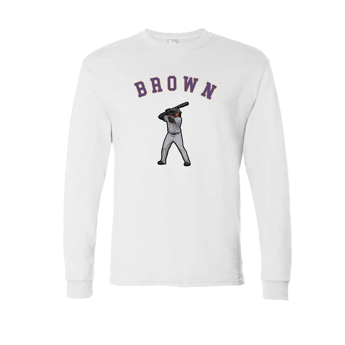 Long Sleeve Tee — Shirsey Arch in White