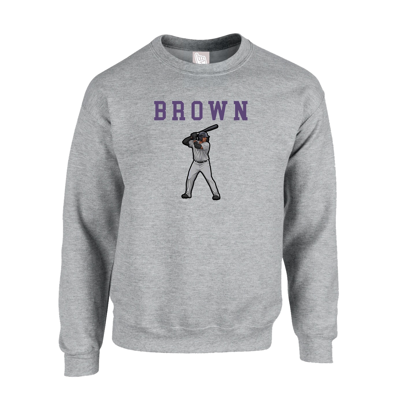 Fleece Crew — Shirsey in Grey