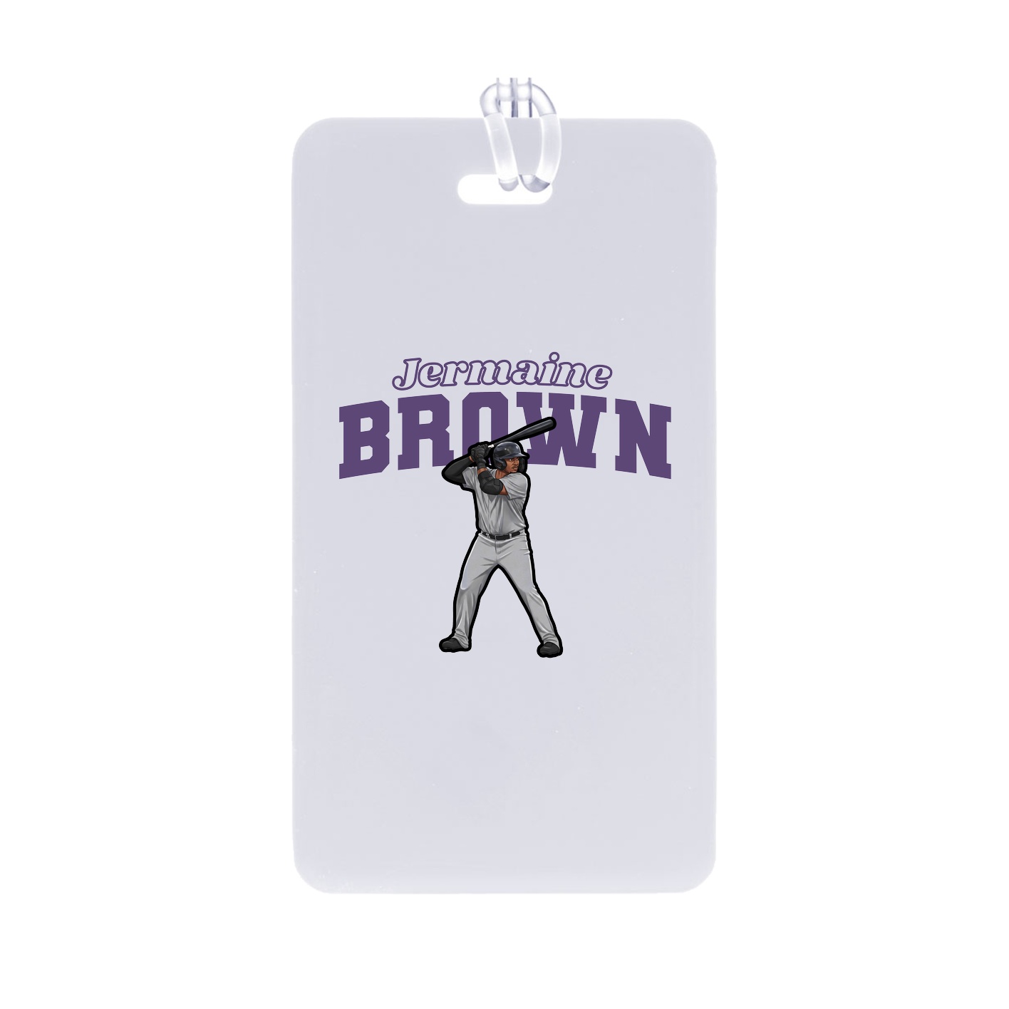 Bag Tag — Name Arch in Classic