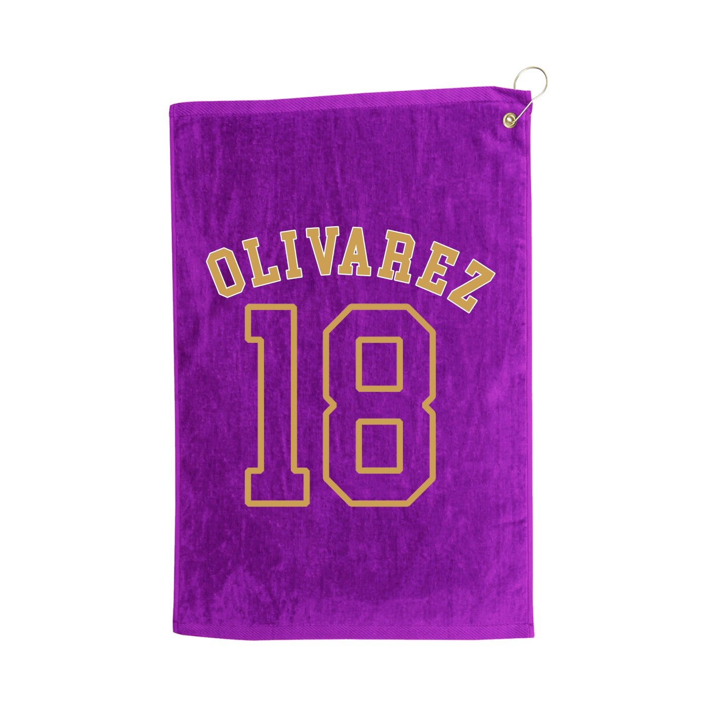 Golf Towel — Shirsey Arch in Purple