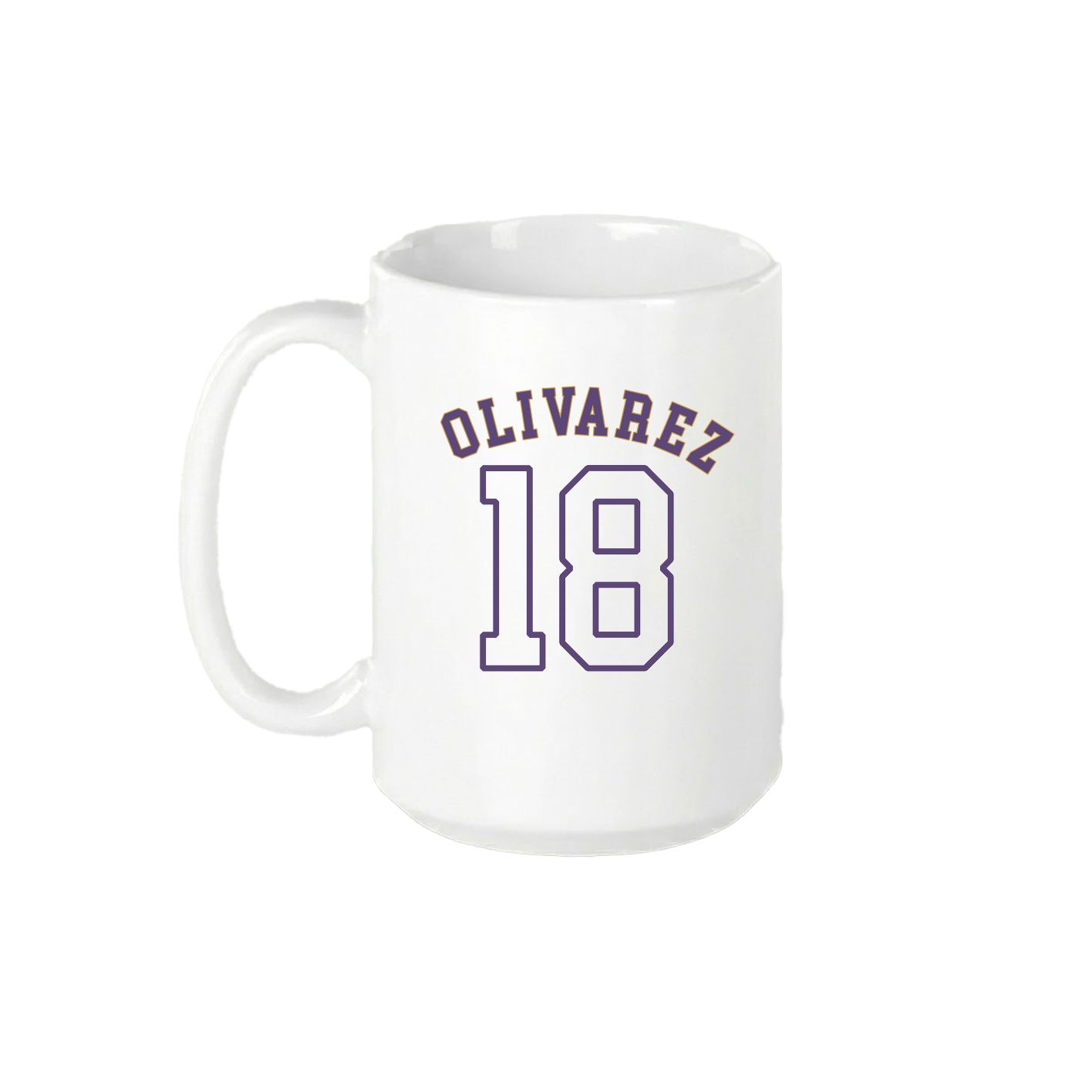 15oz Coffee Mug — Shirsey Arch in White