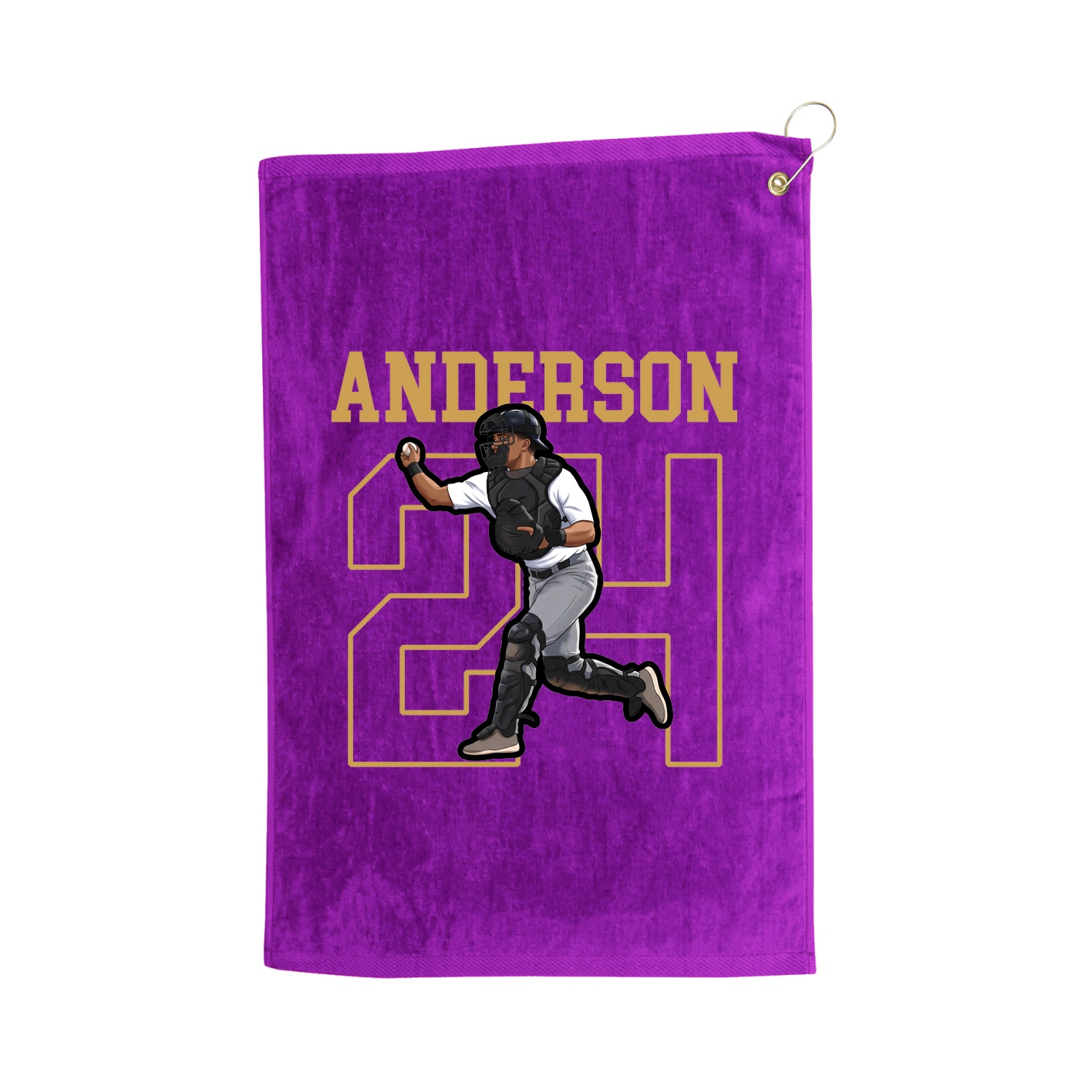 Golf Towel — Shirsey in Purple