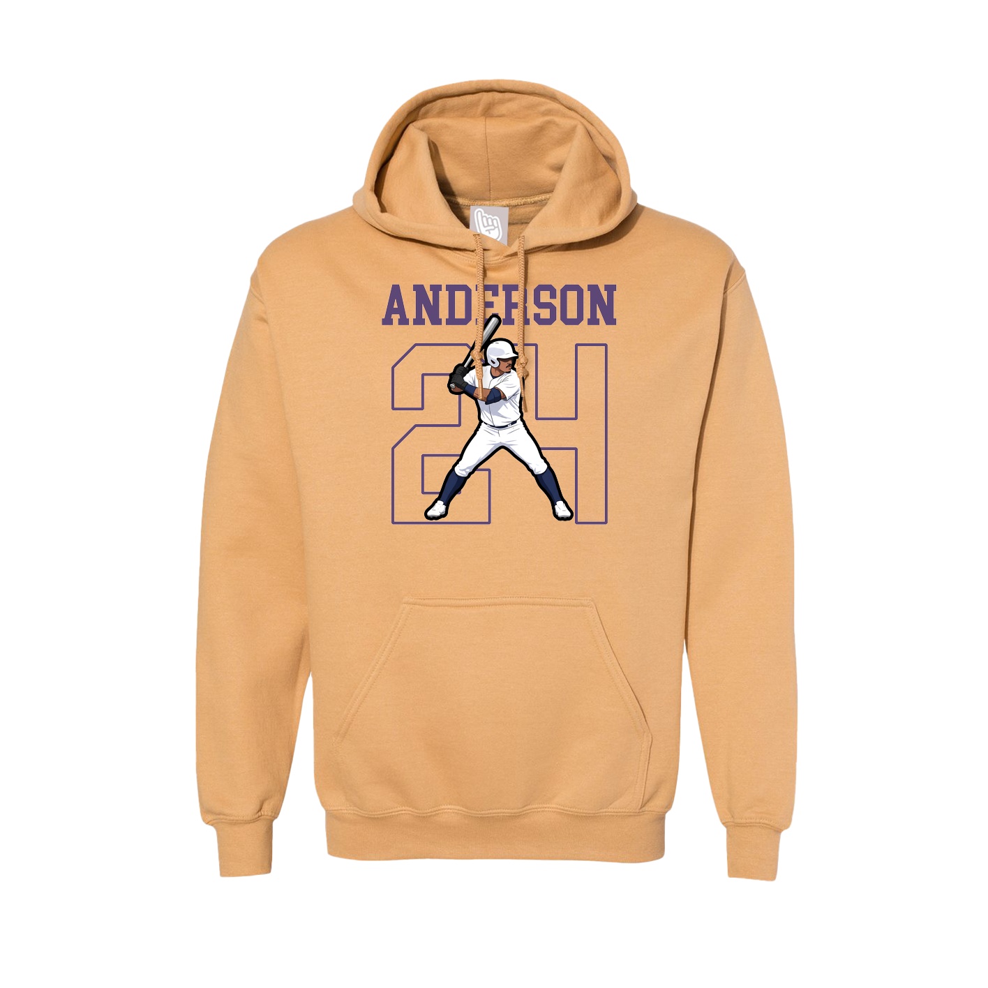 Hoodie — Shirsey in Vegas Gold