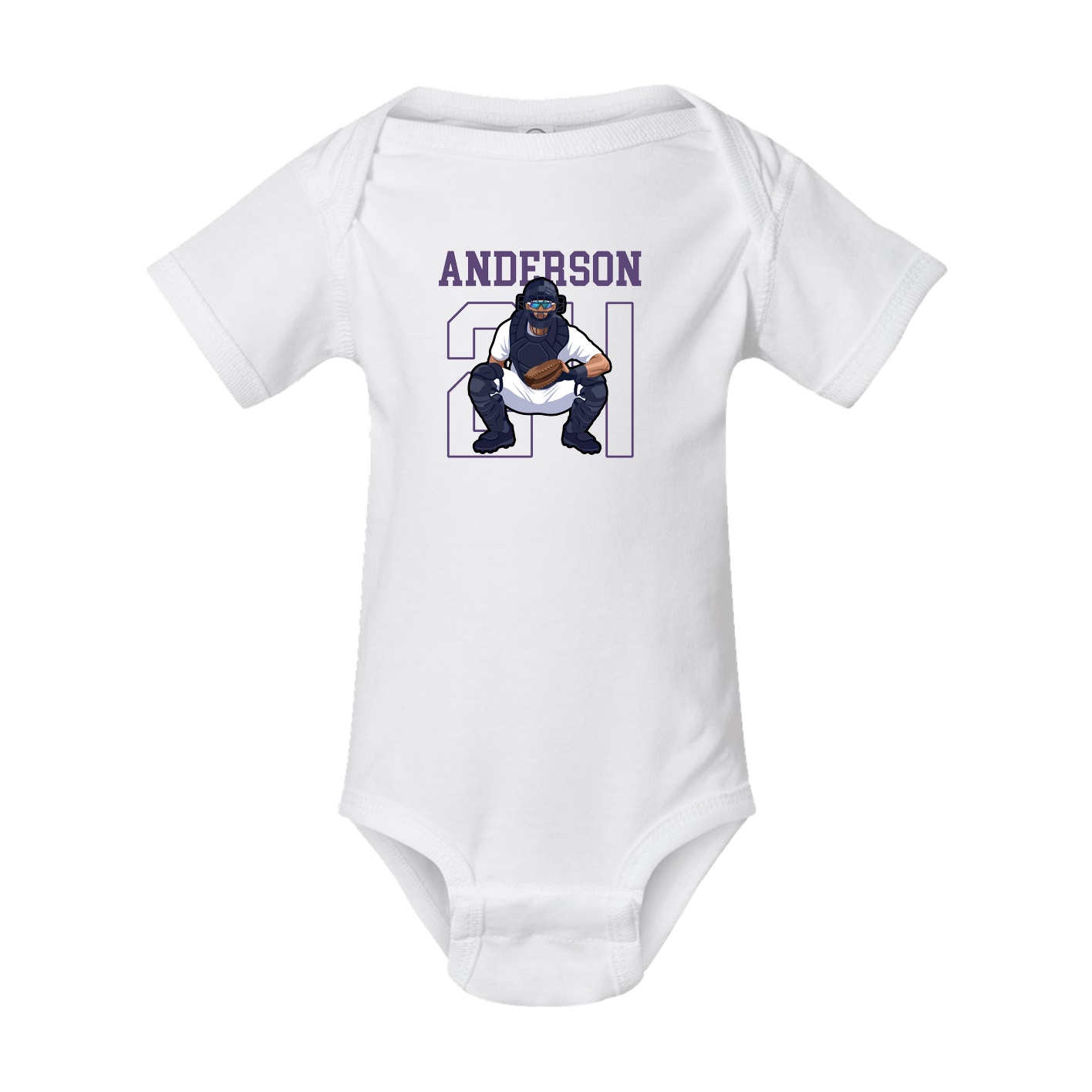 Baby Onesie — Shirsey in White