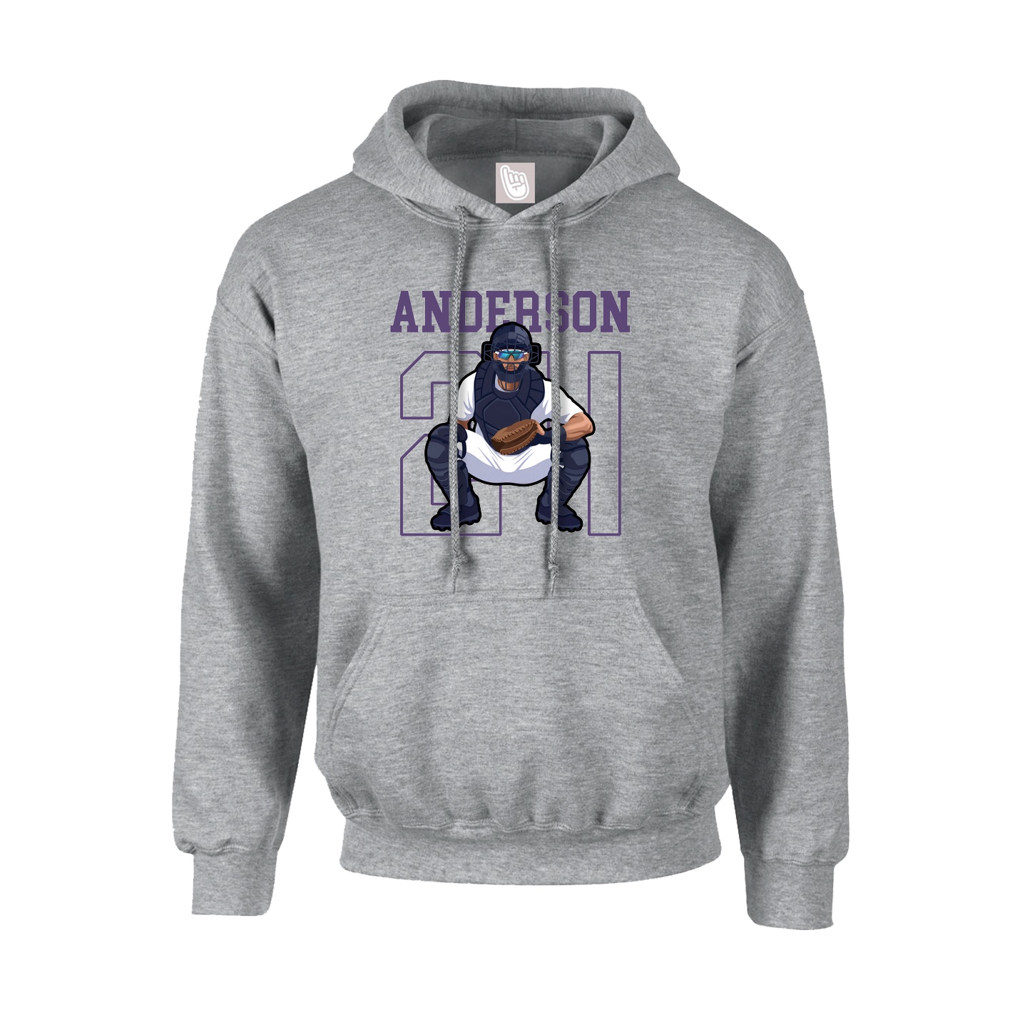 Youth Hoodie — Shirsey in Grey