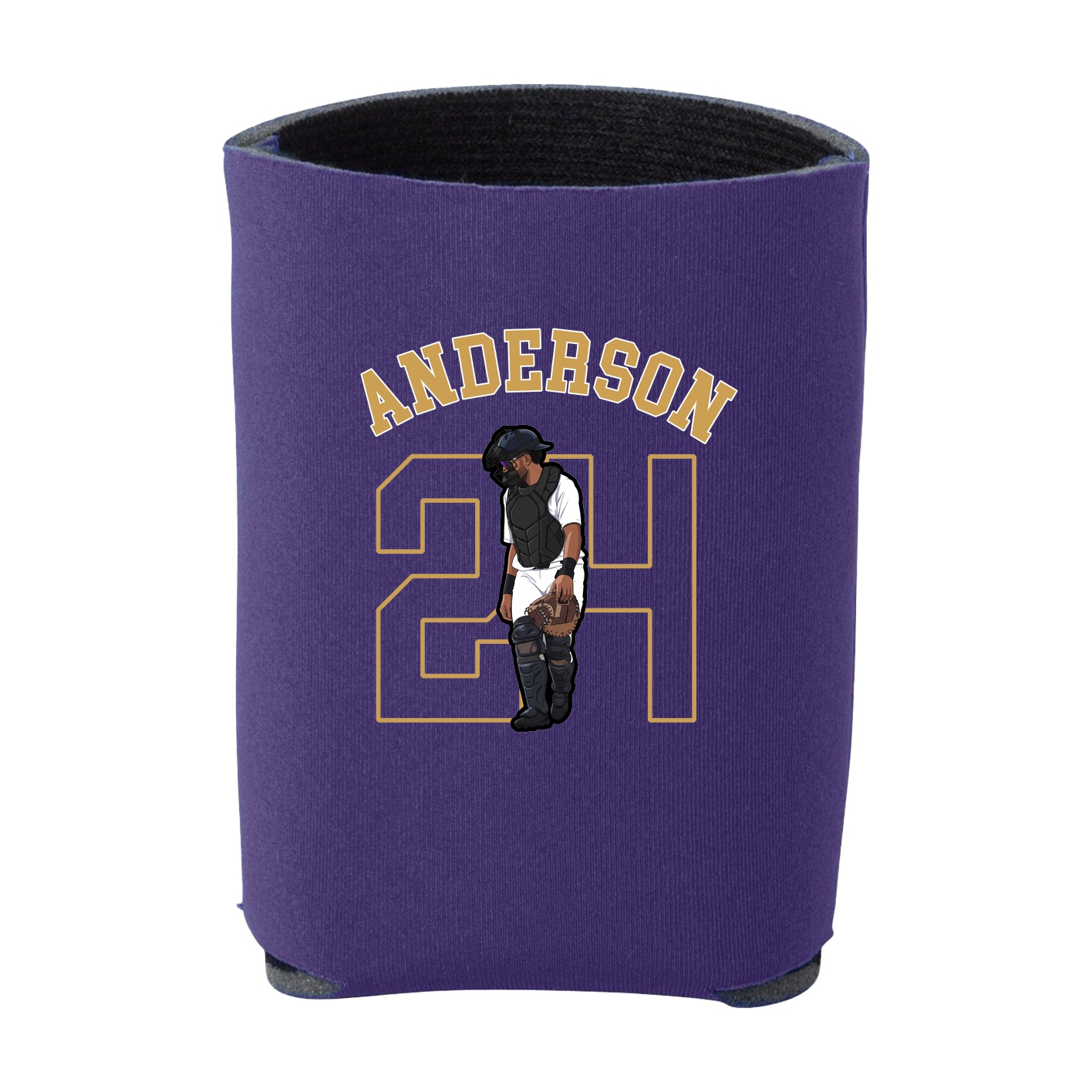 Can Holder — Shirsey Arch in Purple