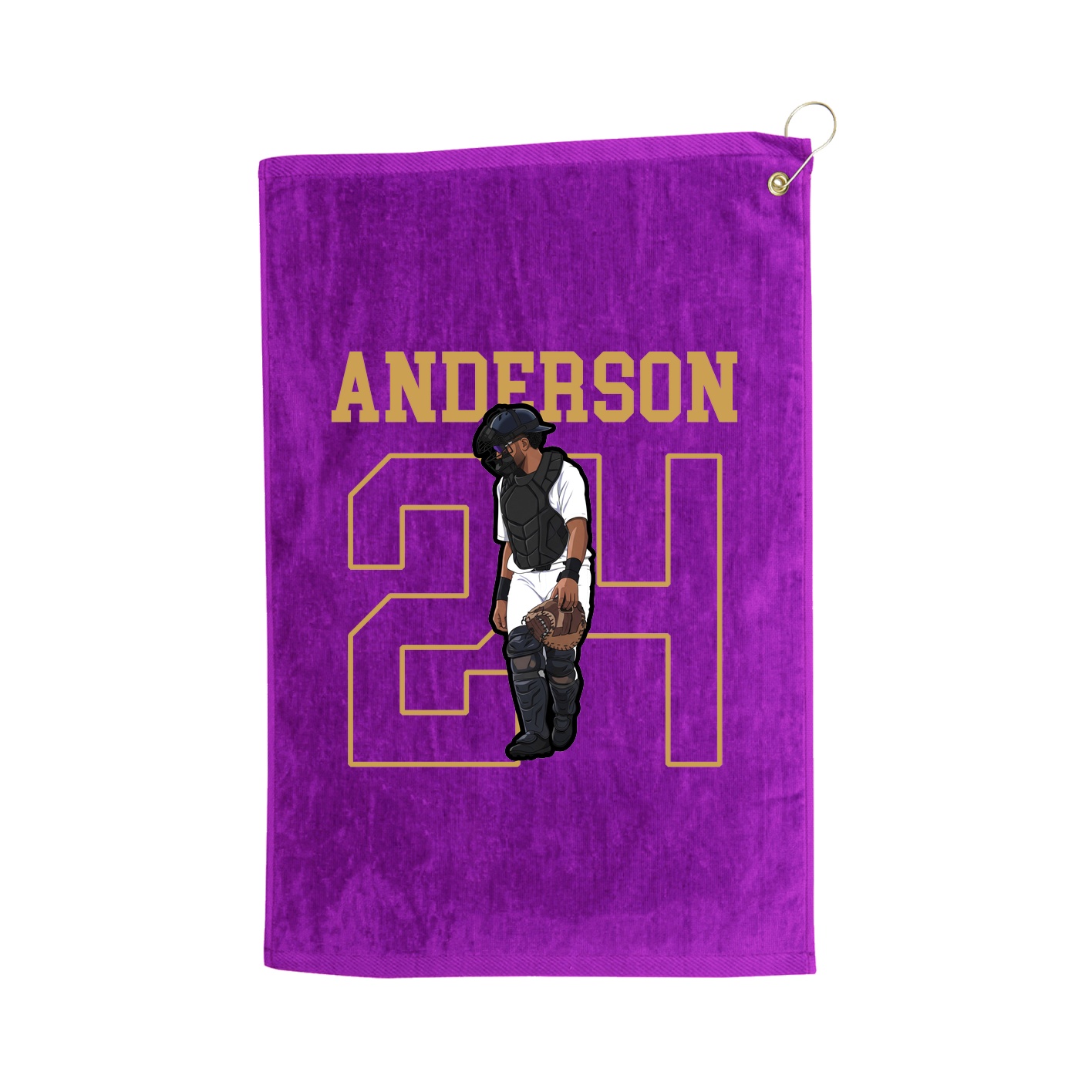 Terry Velour Golf Towel