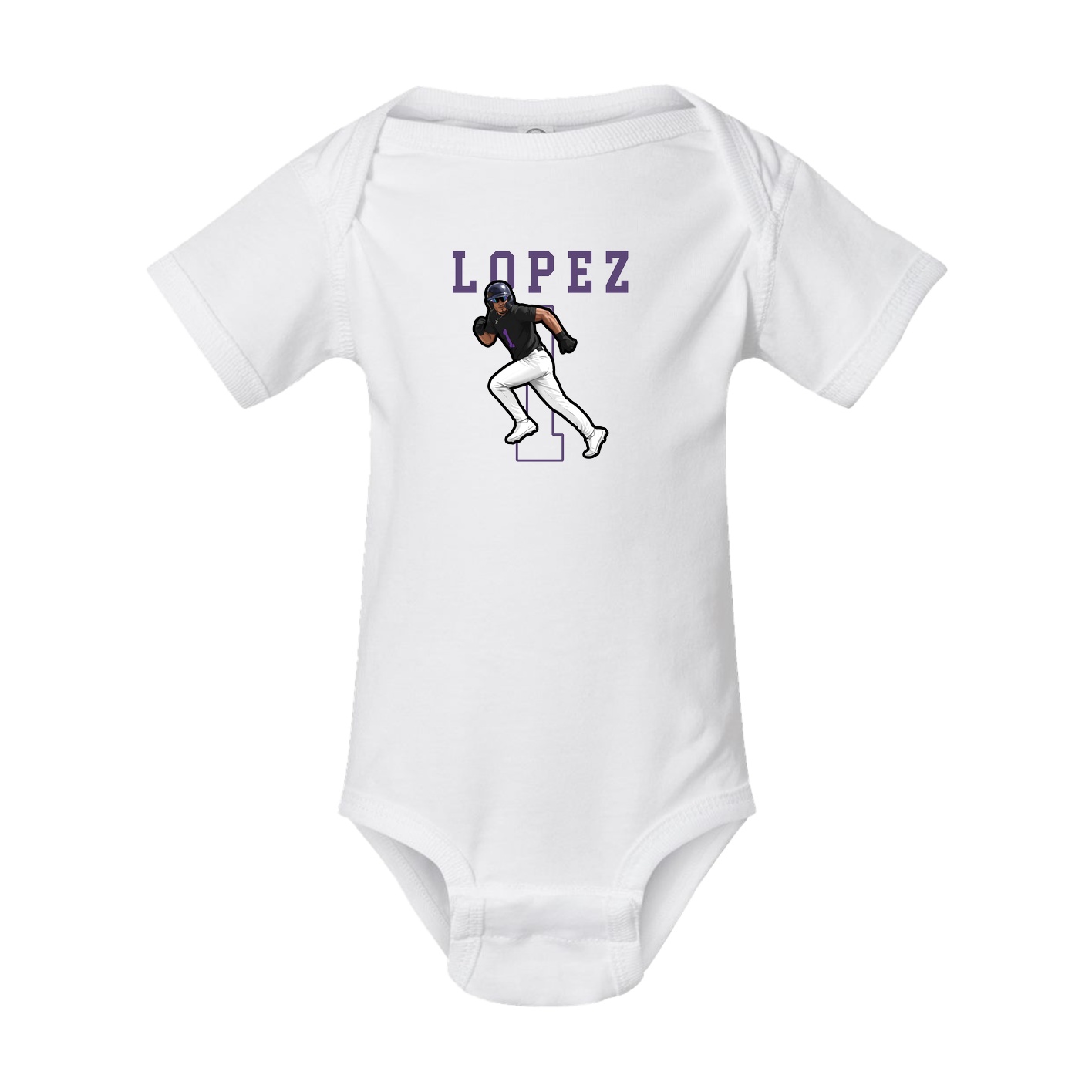 Baby Onesie — Shirsey in White