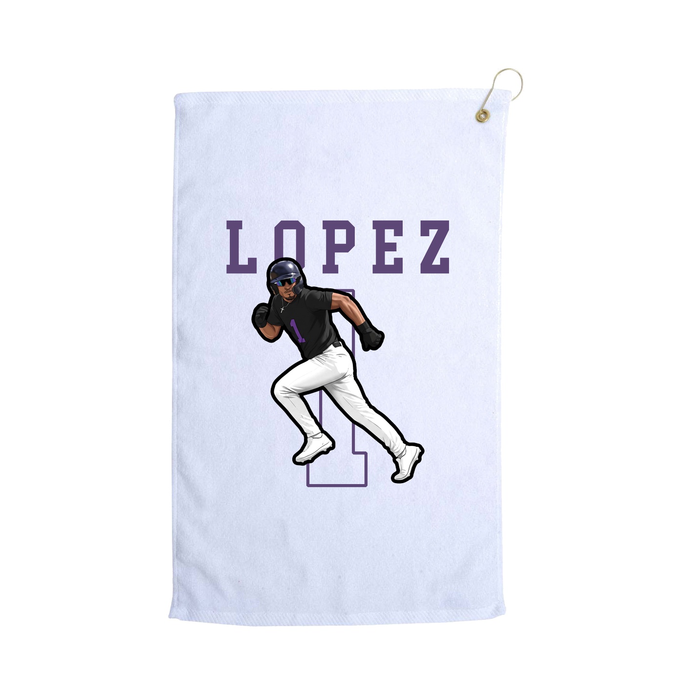 Golf Towel — Shirsey in White