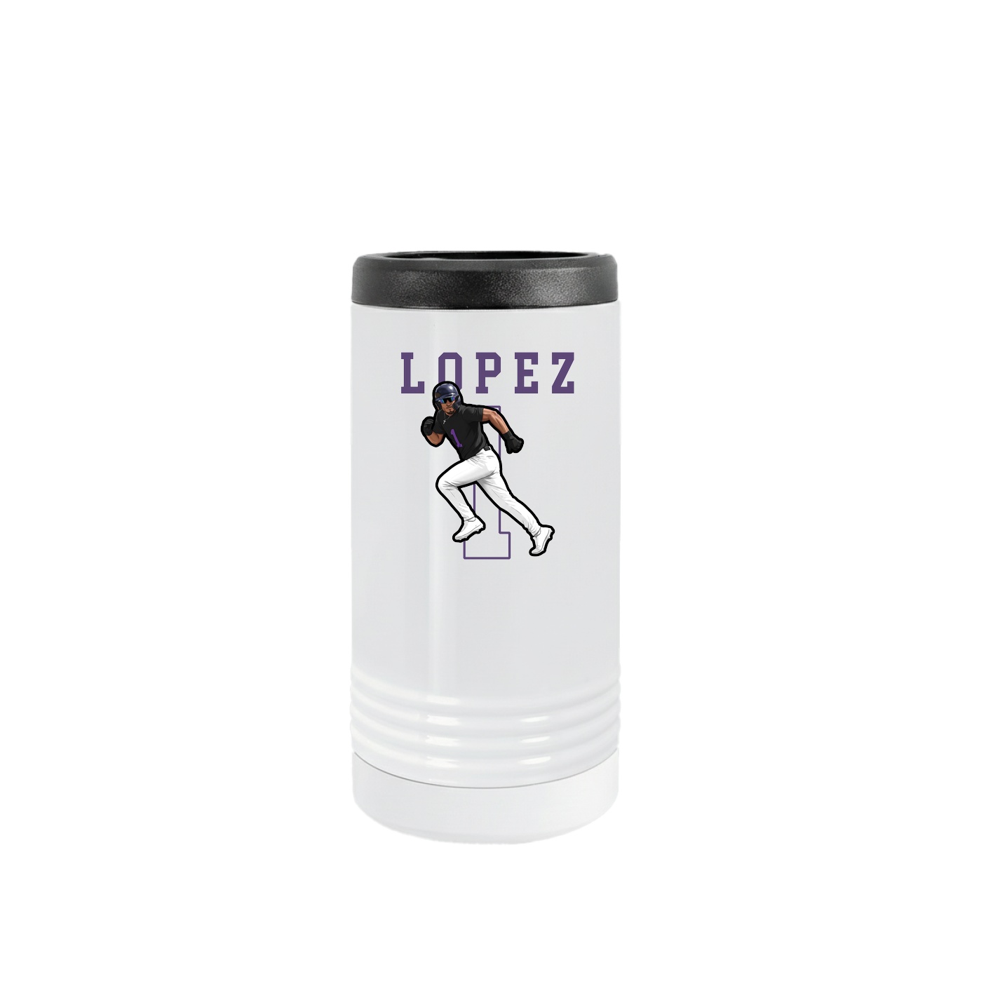 Slim Beverage Holder — Shirsey in White
