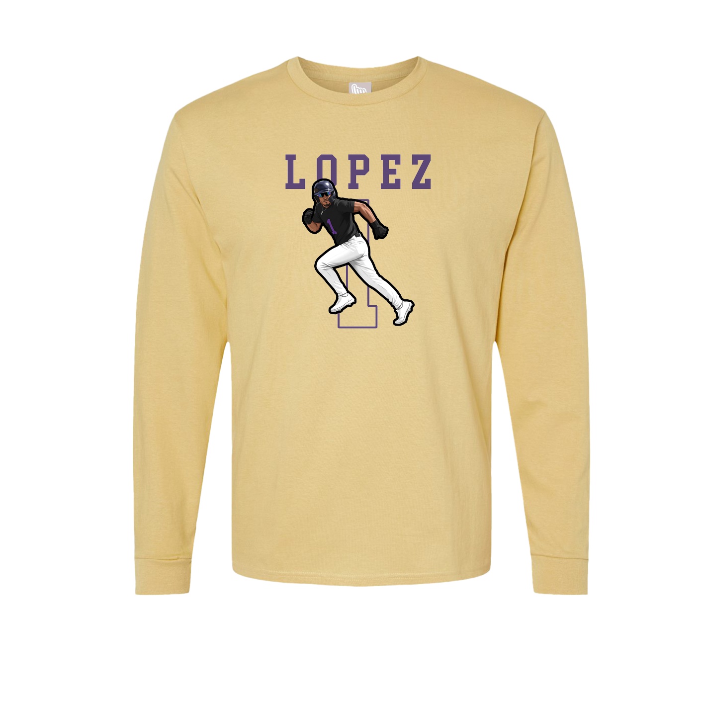 Long Sleeve Tee — Shirsey in Vegas Gold
