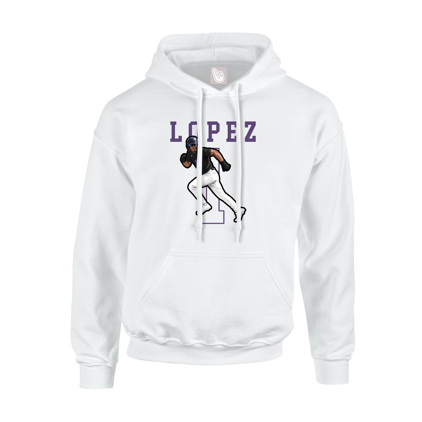 Youth Hoodie — Shirsey in White